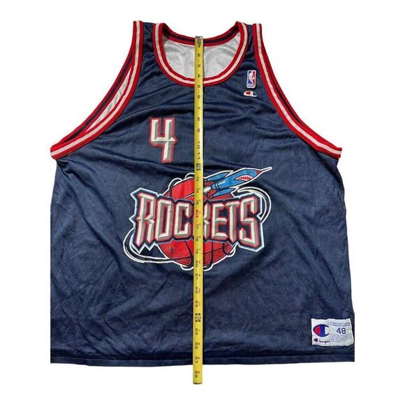 Vintage Charles Barkley Houston Rockets Jersey Mens 48 Reversible‎ Champion - Picture 10 of 10
